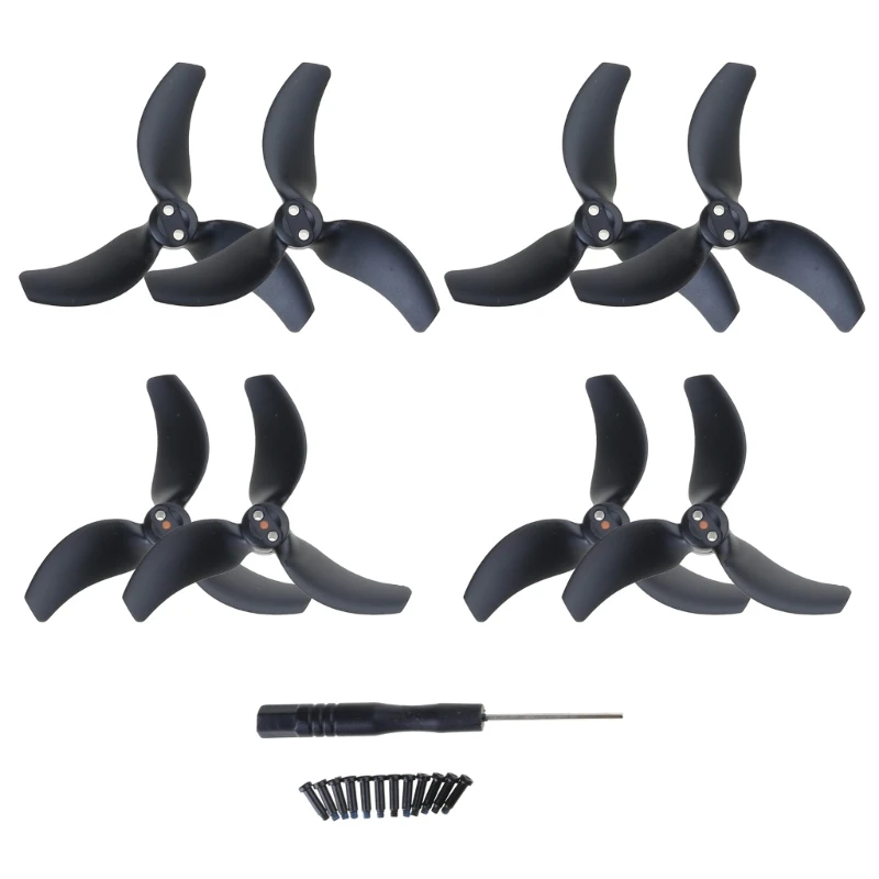 2/4Pair Low Noise Propellers Flight Propellers Screw for Avata 2 Propellers Experience Superior Stability and Dropsale