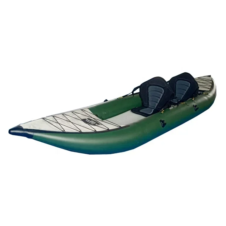 Best selling plastic kayak for two person kayak fishing inflatable paddle kayak