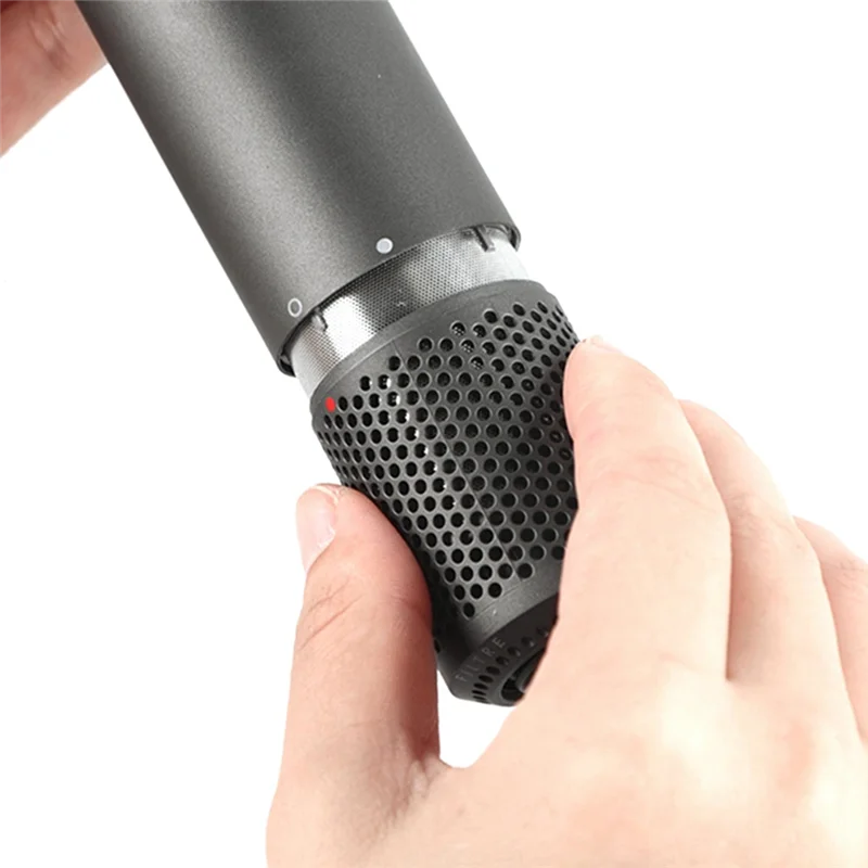 B92A zewnętrzna pokrywa filtra do Dyson HD01 HD03 HD08 suszarka do włosów pyłoszczelna siatka filtracyjna część akcesoria do czyszczenia E