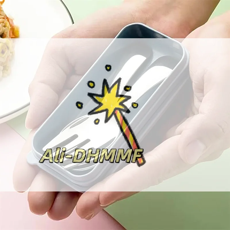 

304 Stainless Steel Outdoor Tableware Set - Portable Spoon & Fork Combo for Travel, Kids Meals & Desserts