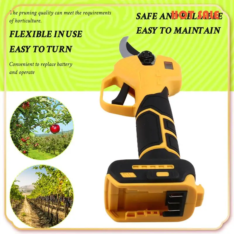 

Cordless Electric Pruning Shears Garden Tool Pruner Cordless Garden Scissors Fruit Tree Fordewalt 20V Battery