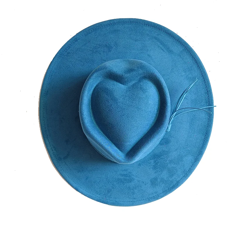 Colorful Suede Hat Arrow Fashion 2026 New Autumn/Winter Collection Unisex Felt Fedora Hat Classic Church Hat Women's Sun Hat