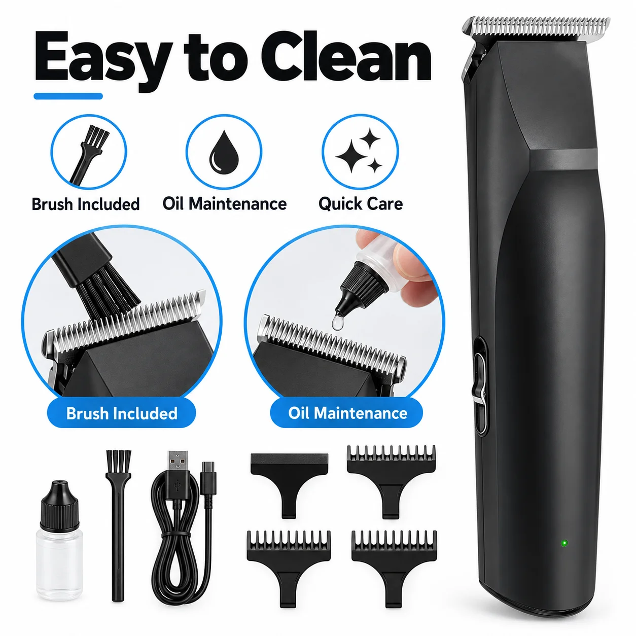 Professional Electric Hair Cli - Men'S Grooming Tonic review and price
