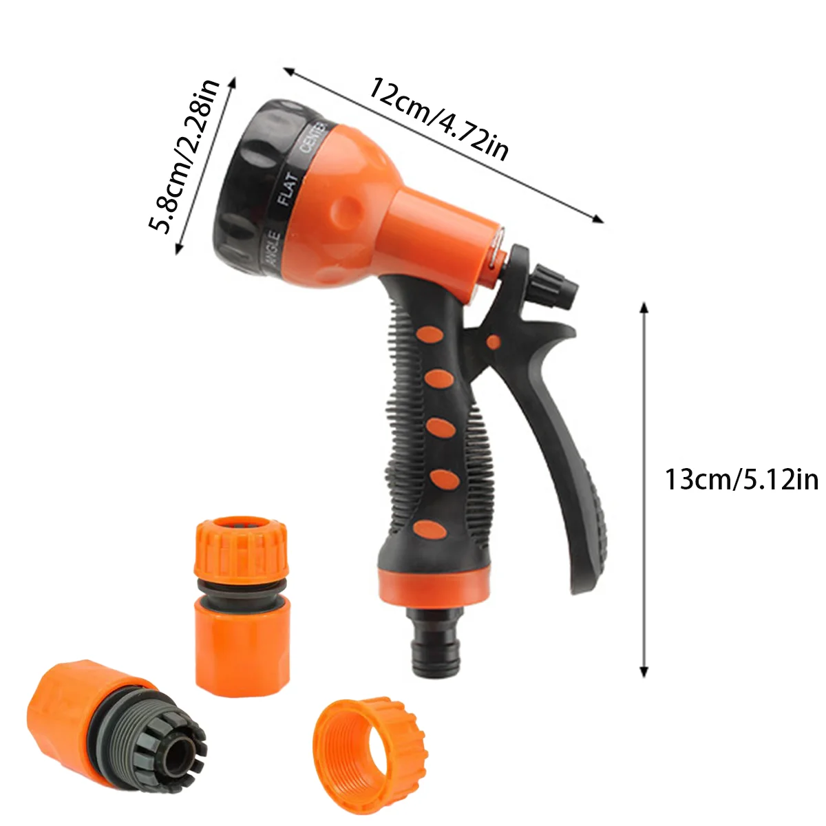 High-Pressure Garden Spray Gun for Outdoor Watering - Adjustable Nozzle, Multi-Purpose Sprinkler Head for Outdoor Landscaping gallery 5