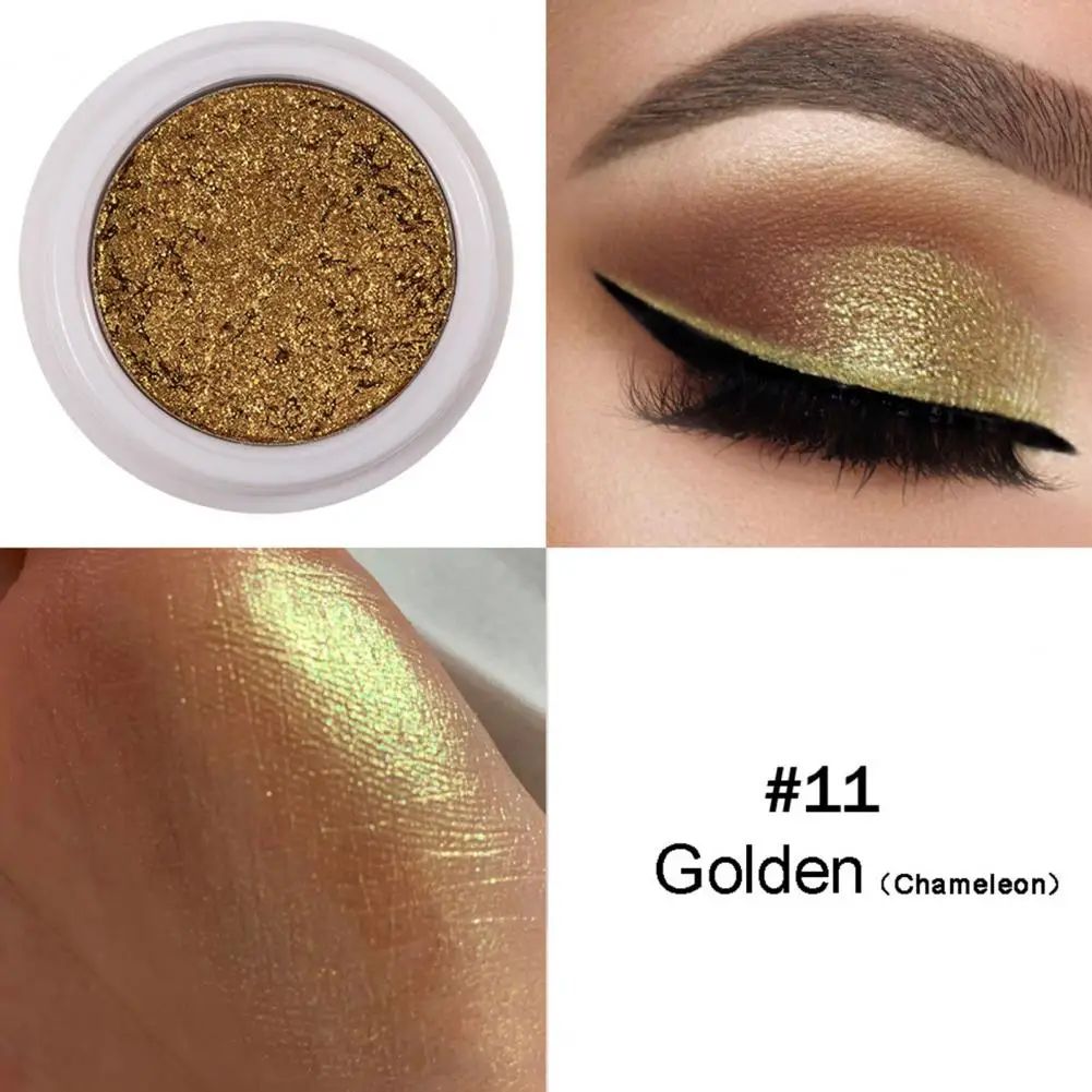 Smudge-Proof Oogschaduw Sprankelende Oogschaduw Glitter Oogschaduw Voor Vrouwen Hoge Pigment Langdurige Waterdichte Oogschaduw