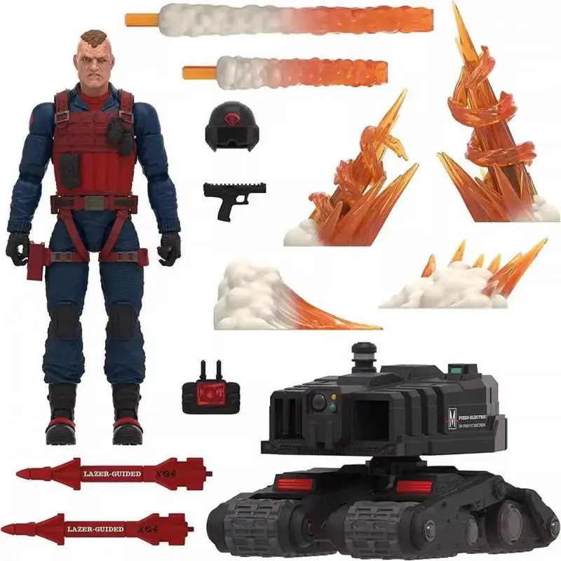 G.I. Joe Classified Series #74 Scrap-Iron & Anti-Armor Drone Collectible Action Figure 6inch Action Figures Toy with Accessories