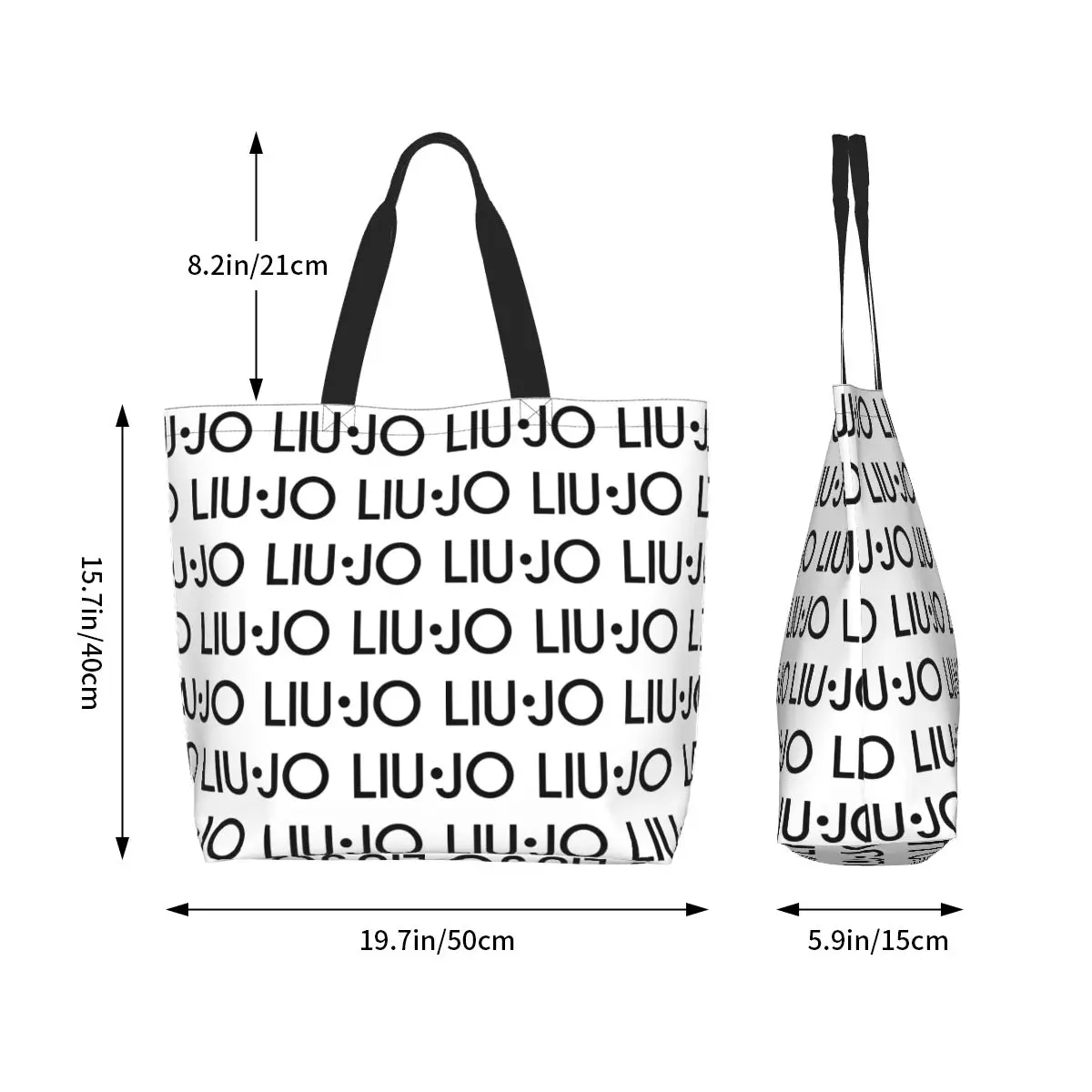 Liu Jo Tote Shopping Bag Large Capacity Harajuku Luxury Accessories For Female Fashion Handbags