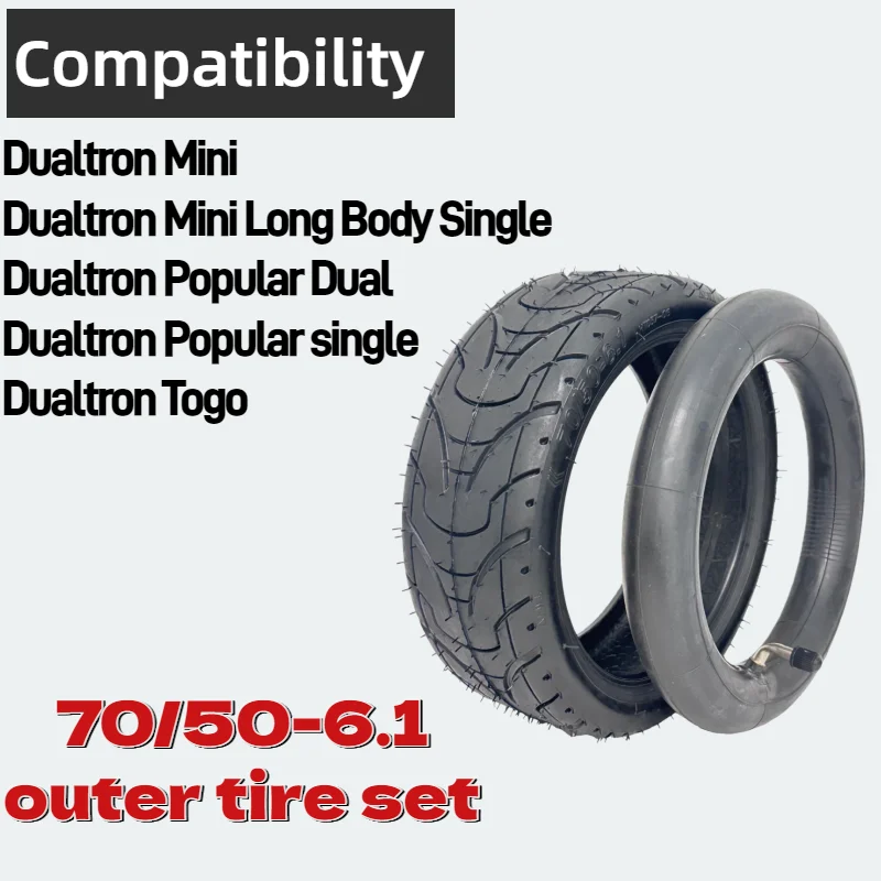70/50-6.1 Outer Tire Set for MInimotors DT Mini Dualtron special long body Dualtron Togo Charmer Replacement Tyre for Scooters