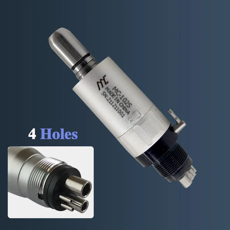 FX Style Dental Low Speed Straight Handpiece And FX25 1:1 Contra Angle Air Motor 2/4 Hole With Ball Bearing