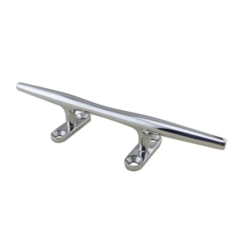 316 Stainless Steel Boat Dock Cleat Heavy Duty Silver Boat Grab Handle Boat Hollow Base Durable 4/5/6/8/10/12 Inch