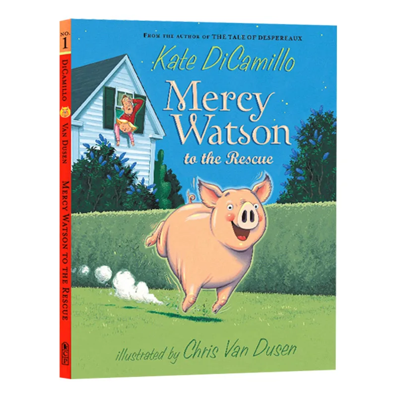 Mercy Watson to the Rescue Kate DiCamillo, Children's books aged 6 7 8 9 English picture storybook books, 9780763645045