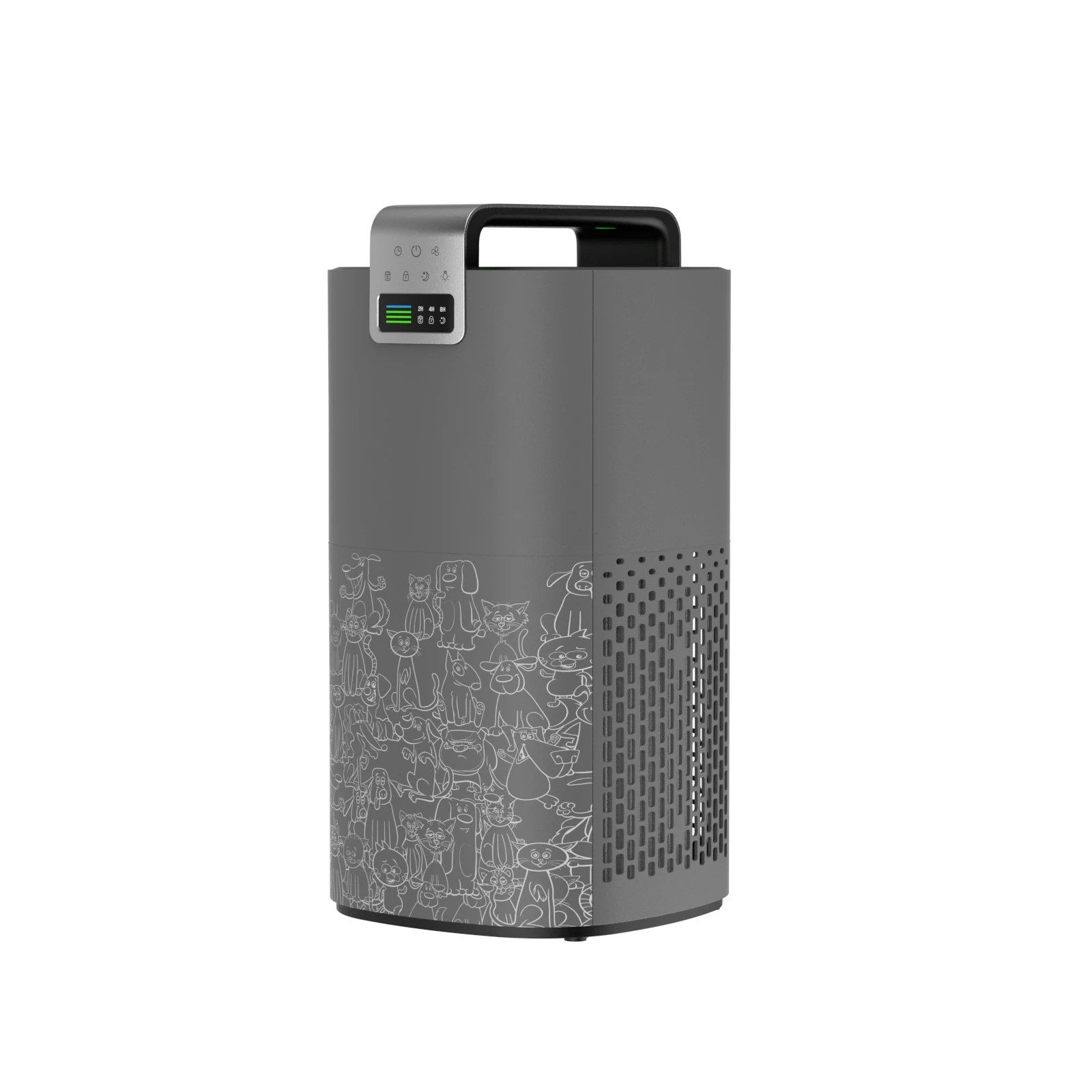 

Самый продаваемый домашний очиститель воздуха HEPA 197 CFM с функцией ароматерапии для удаления дыма