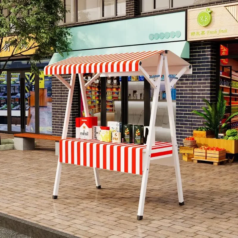 Internet celebrity market stall detachable plus wheel night market stall outdoor float stall display shelf