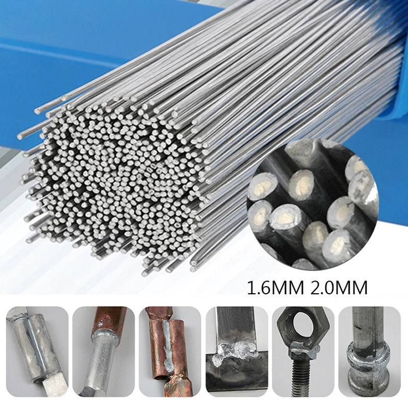 

Low Temperature Easy Melt Aluminum Universal Welding Rod Cored Wire Rod Solder No Need Solder Powder Weld Bar for Propane Torch