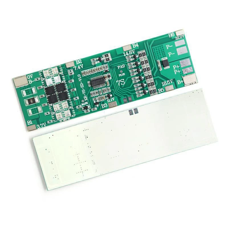 7S 24V Continuous Current 15A Lithium Battery Protection Board Tea Picker Protection Board