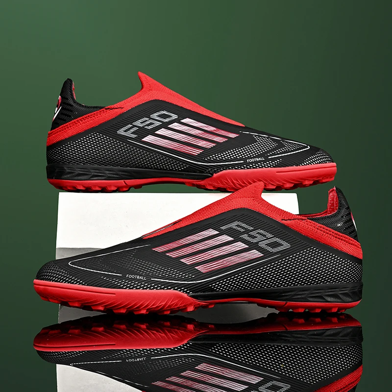 New Men's Soccer Shoes Long Spikes Fg Ultralight Outdoor Training and Match Football Boots Anti-Slip Dropshippin