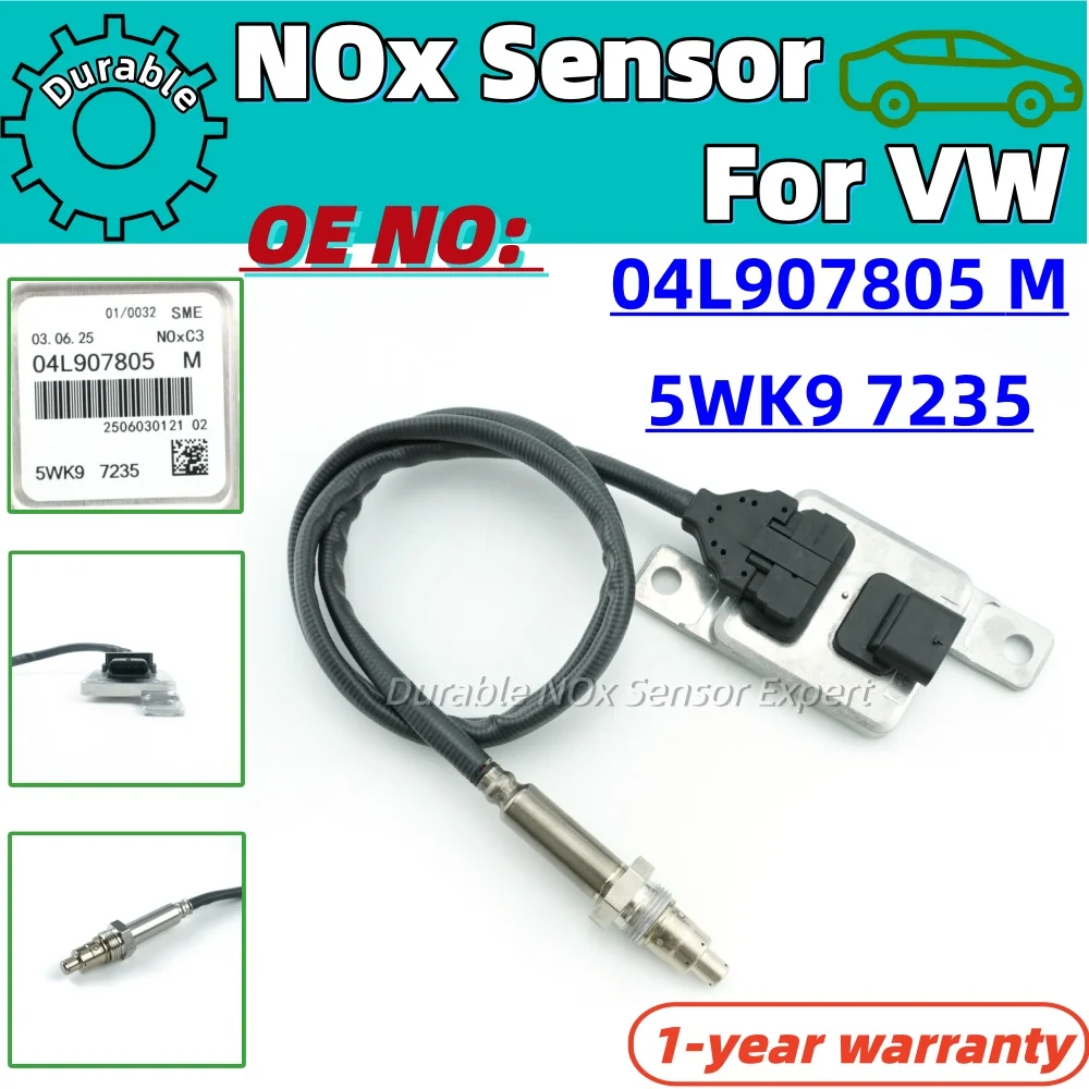 

04L907805M 5WK97235 High Quality NEW Nitrogen Oxide NOX Sensor For VW T6 Multivan Transporter 6 MK6 2.0 TDI 2015-2019