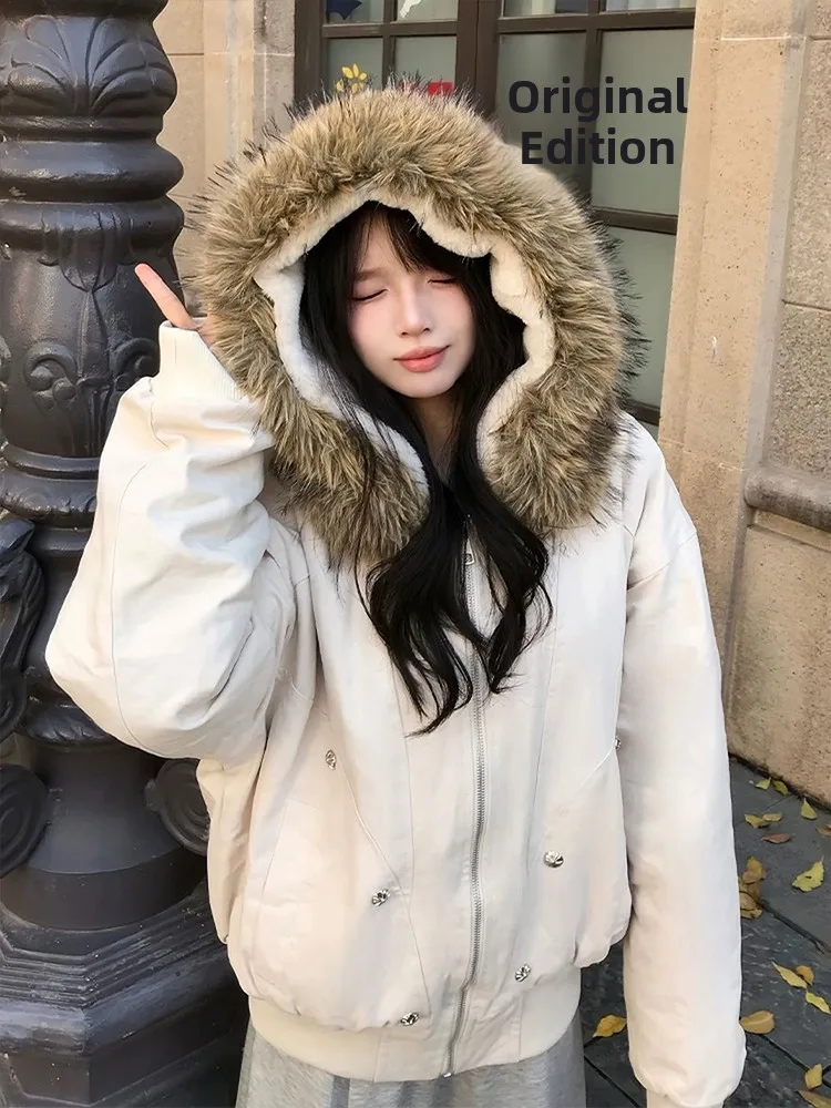 

Cleanfit парка с капюшоном, хлопковое тютинское женское зимнее пальто на подкладке, теплый воротник-стойка, застежка-молния, цветная молодежная мода...