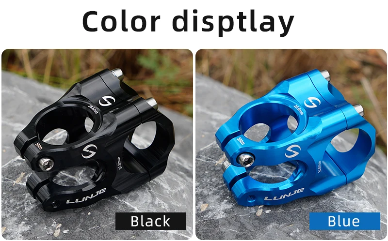 CNC Mountainbike Vorbau 31,8mm MTB Rennrad Short Power Aluminium Legierung Hohe Festigkeit Klettern Riser – Detail 6