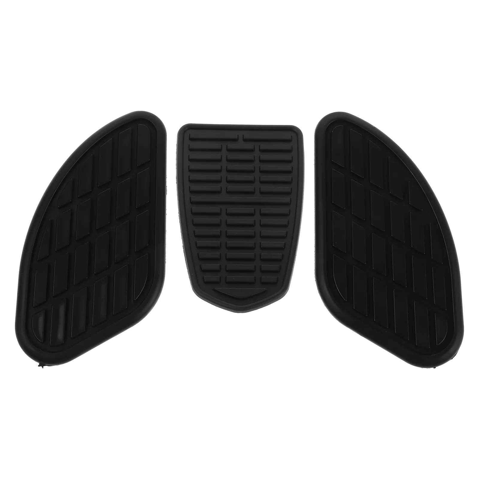 

1 комплект, боковая накладка на топливный бак мотоцикла, резиновая ретро-наклейка, винтажная защита, противоскользящая крышка бензобака, защита для ручки