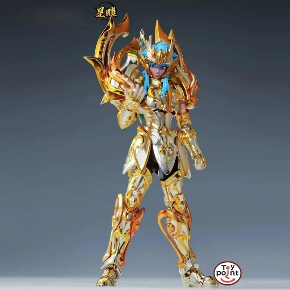 Toypoint Saint Seiya Myth Cloth EXM Libra Zeus Escorpio Ares Apollo Sagitario Aries Leo SOG Totem/Objeto Caballeros del Zodíaco Dorado