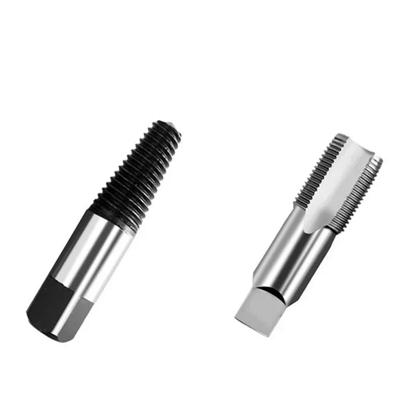3/4", 1/2" NPT Pipe Tap, Carbon Steel, Damaged Screw Broken Bolt Water Pipe Extractor Remover, Home Water Pipe Repair Tool