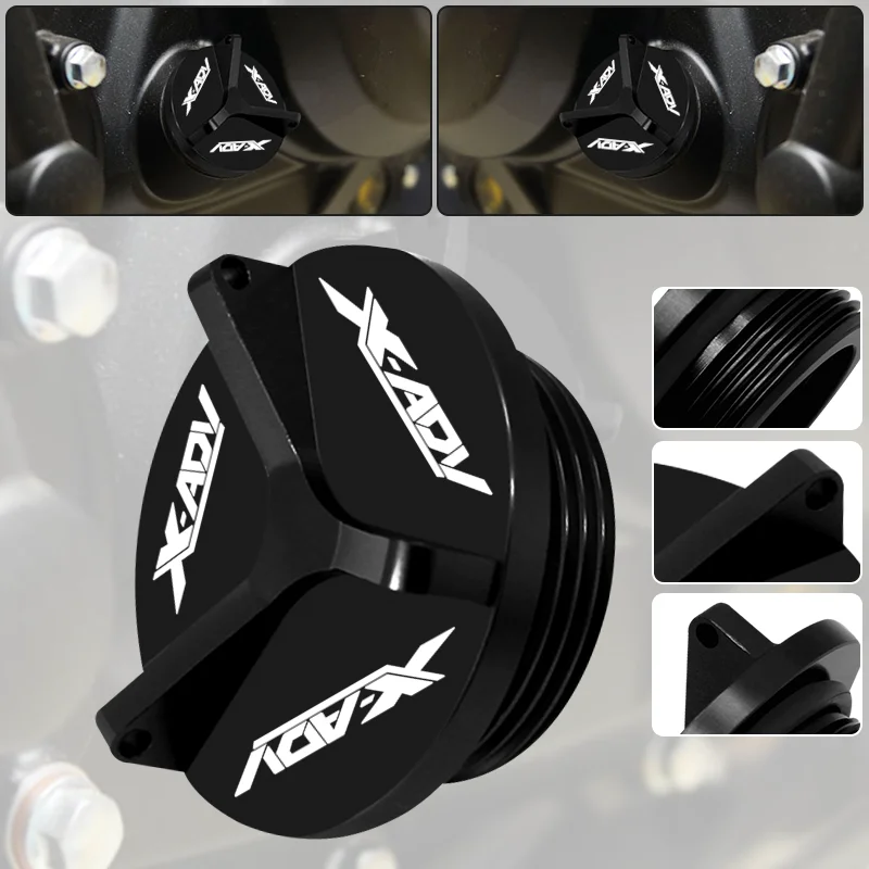 

2023 XADV Motorcycle Oil Filler Cup For Honda xadv750 X-ADV 750 2017-2023 2024 Engine Oil Cup Plug Cover Screw Accessories