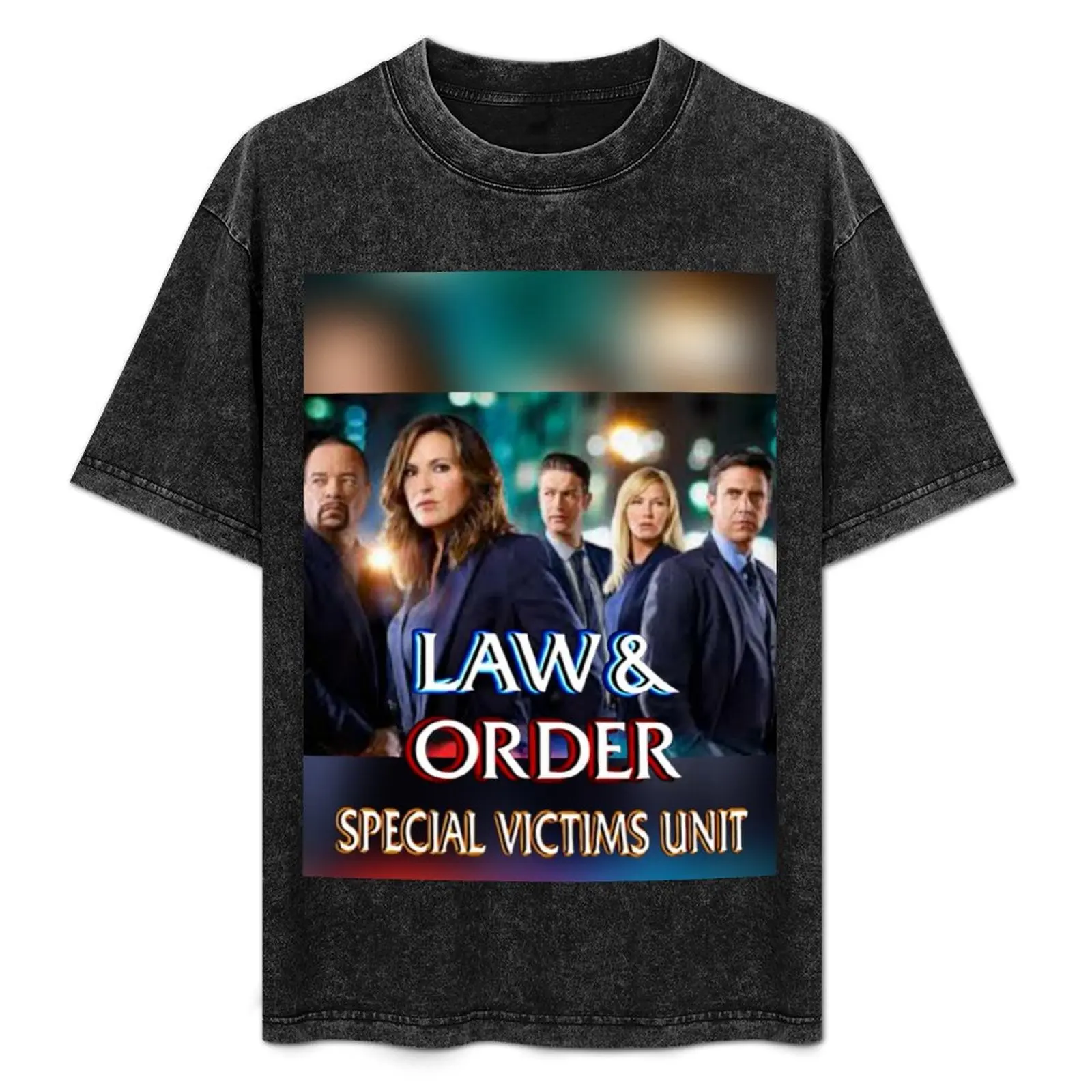 

Футболка Law and Order SVU, повседневная, с графическим принтом