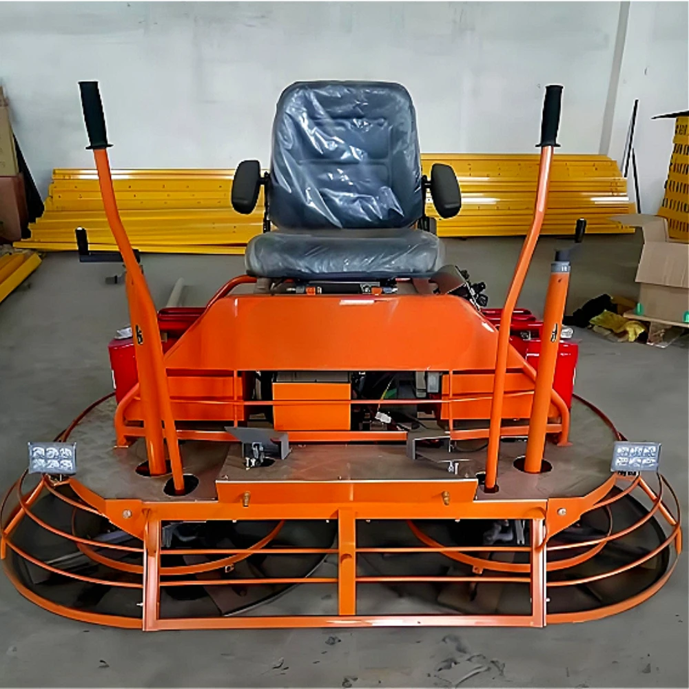 Factory wholesale floating disc electric trowel ride-on road trowel