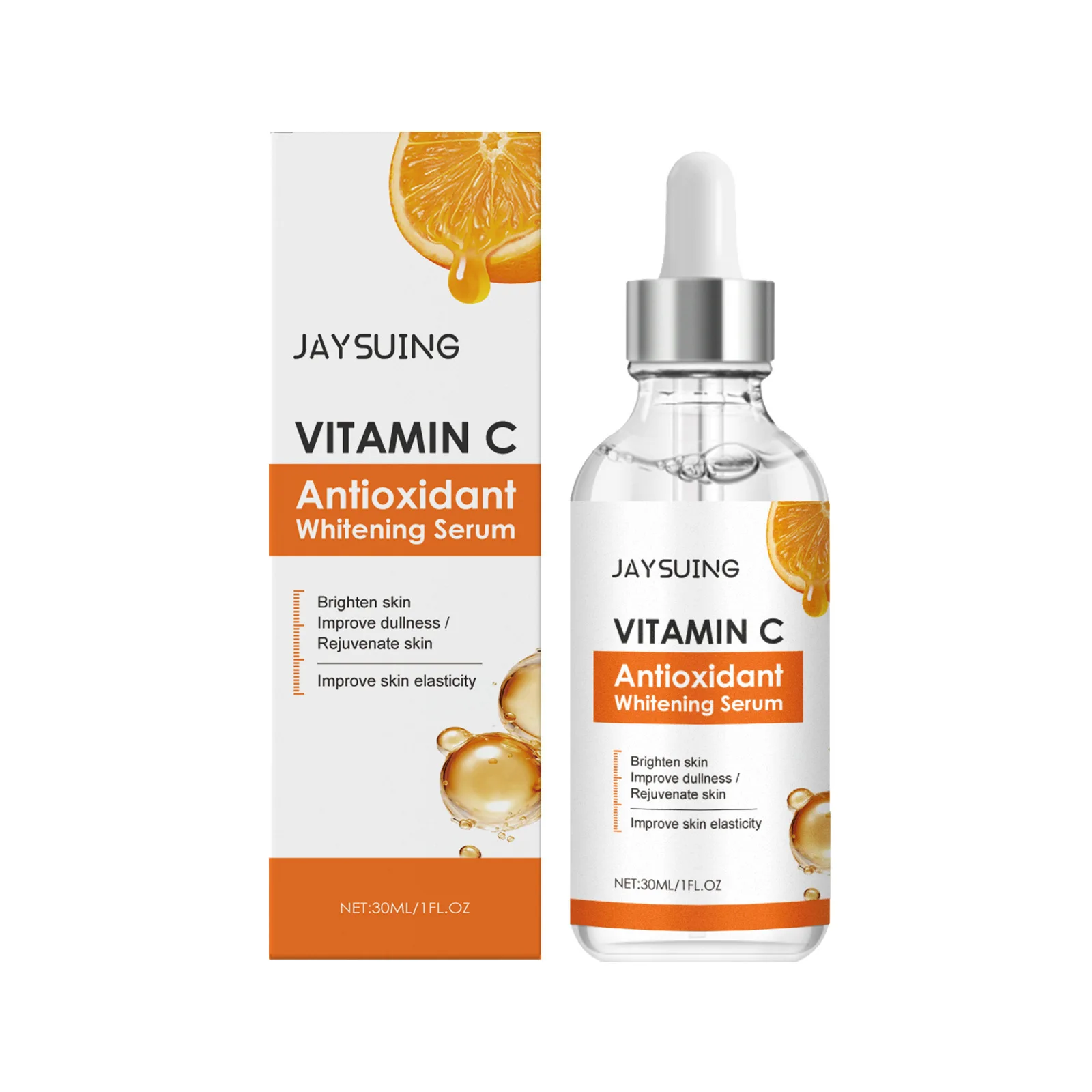 Vitamin C Facial Serum Hyaluronic Acid Fade Melanin Firming Shrink Pores Moisturizing Hydrating Refreshing Brightening Essence