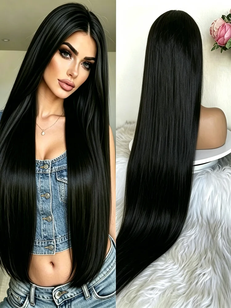 

Bone Straight 360 Full Lace Human Hair Wig 13x6 13x4 HD Lace Front Preplucked Hairline For Black Women 30 42 Inch 250% Density
