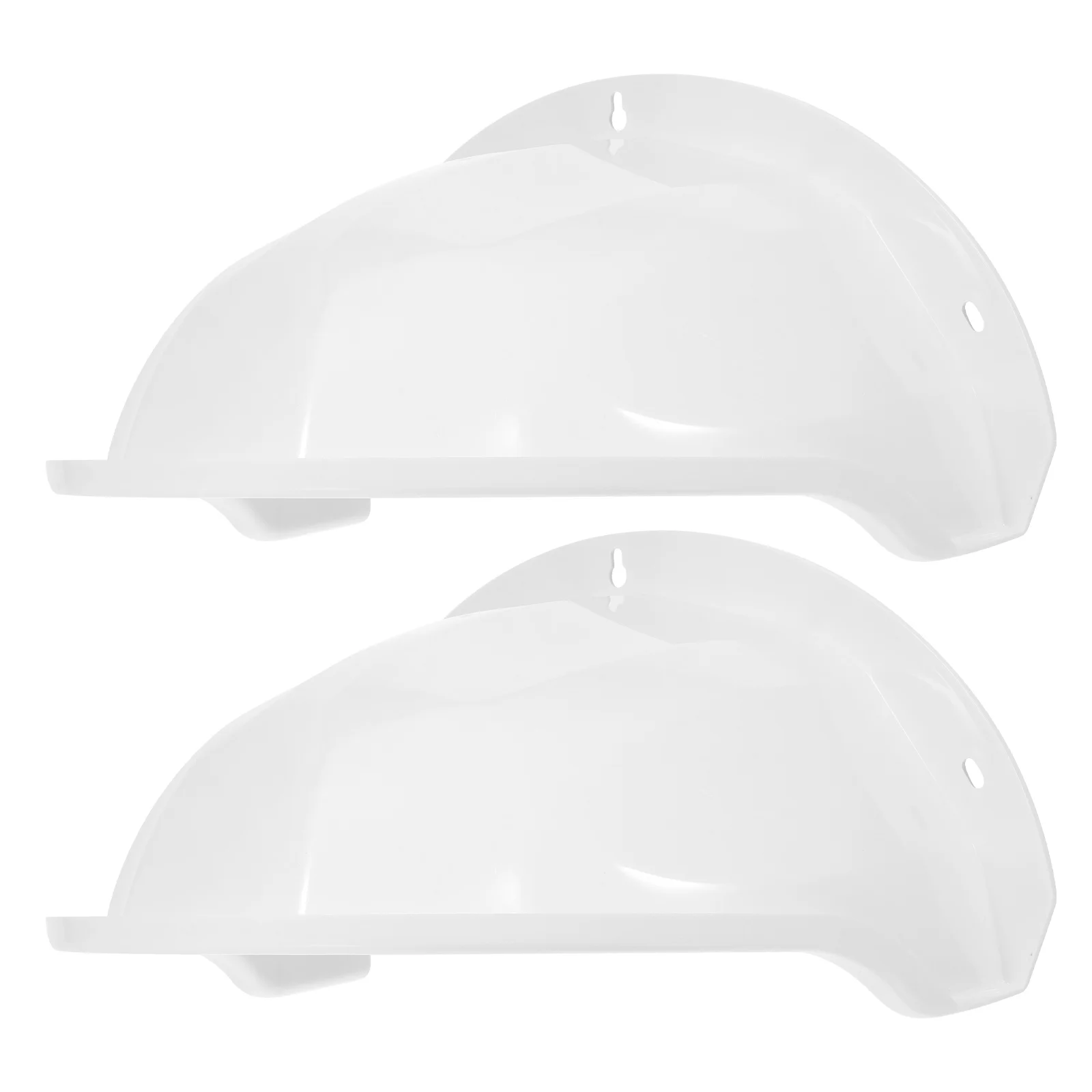 

Outdoor Cover Weatherproof ABS Sun Shade Rain Protector White Monitor Case Plastic Accessory