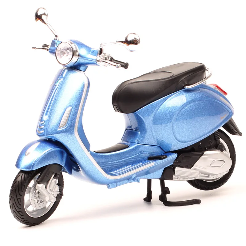 Children\'s 1/12 Maisto Pi­ag­gio vespa Primavera 150 scooter toy Motorcycle scales diecast model touring bike thumbnails vehicle