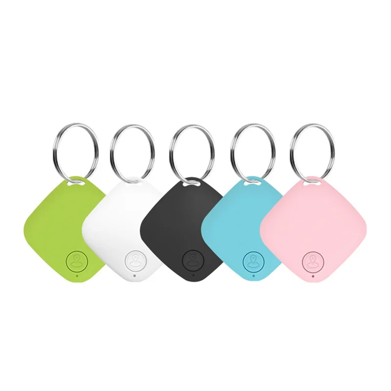 Mini GPS Tracker Bluetooth Anti-Lost Device Key Pet Mobile Phone Anti-Lost Device Smart Locator Green