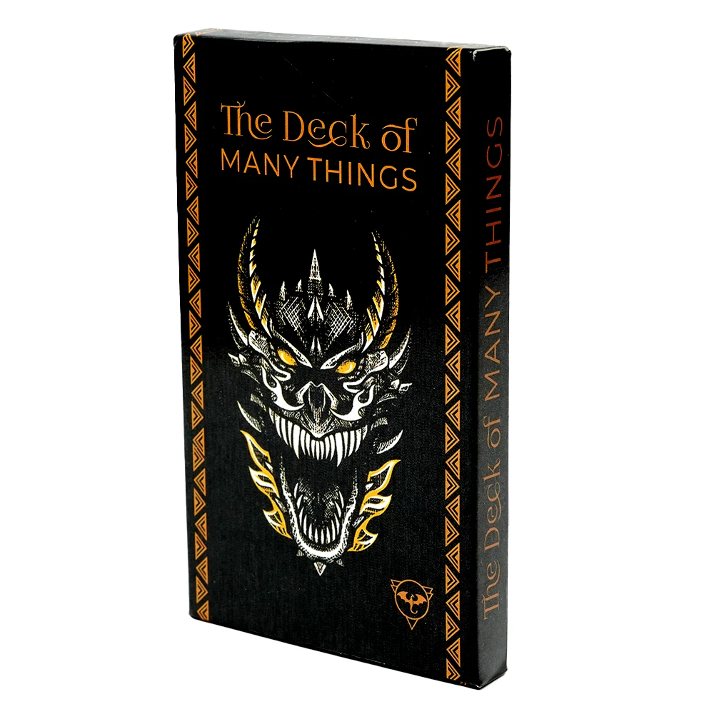 New The Deck of Many Things Tarot Cards Compatible w/ Dungeons and Dragons Fifth Edition Dungeon Master Gifts Fifth Edition Gift