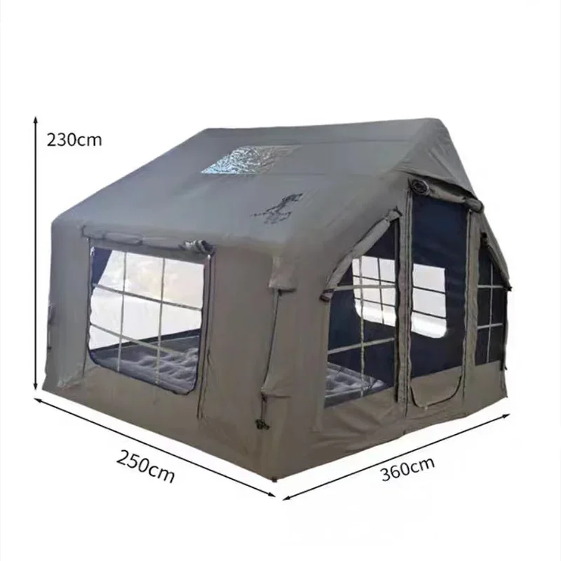 Luxury Outdoor Air Tent for 4-6 People Waterproof and Windproof Convenient for Camping Hiking Travel Parties