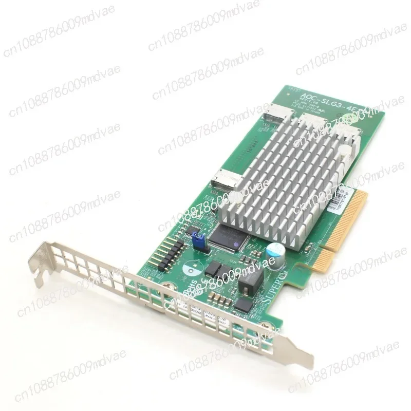 apply to SFF-8611 U2 expansion card, Nvme 4-port SSD expansion card, adapter card AOC-SLG3-4E2P