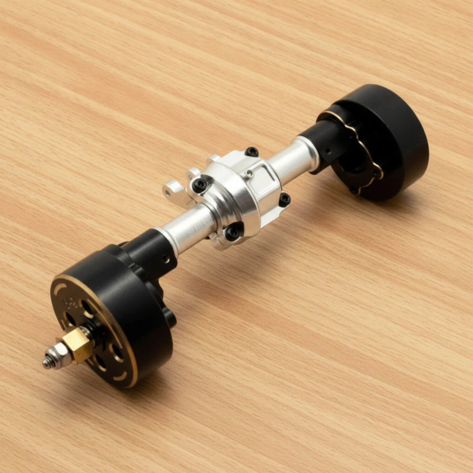 Front and Rear Axle Housing Aluminum Metal Axle Housing with Screws Replacement Part Sturdy Lightweight for Hobbyists