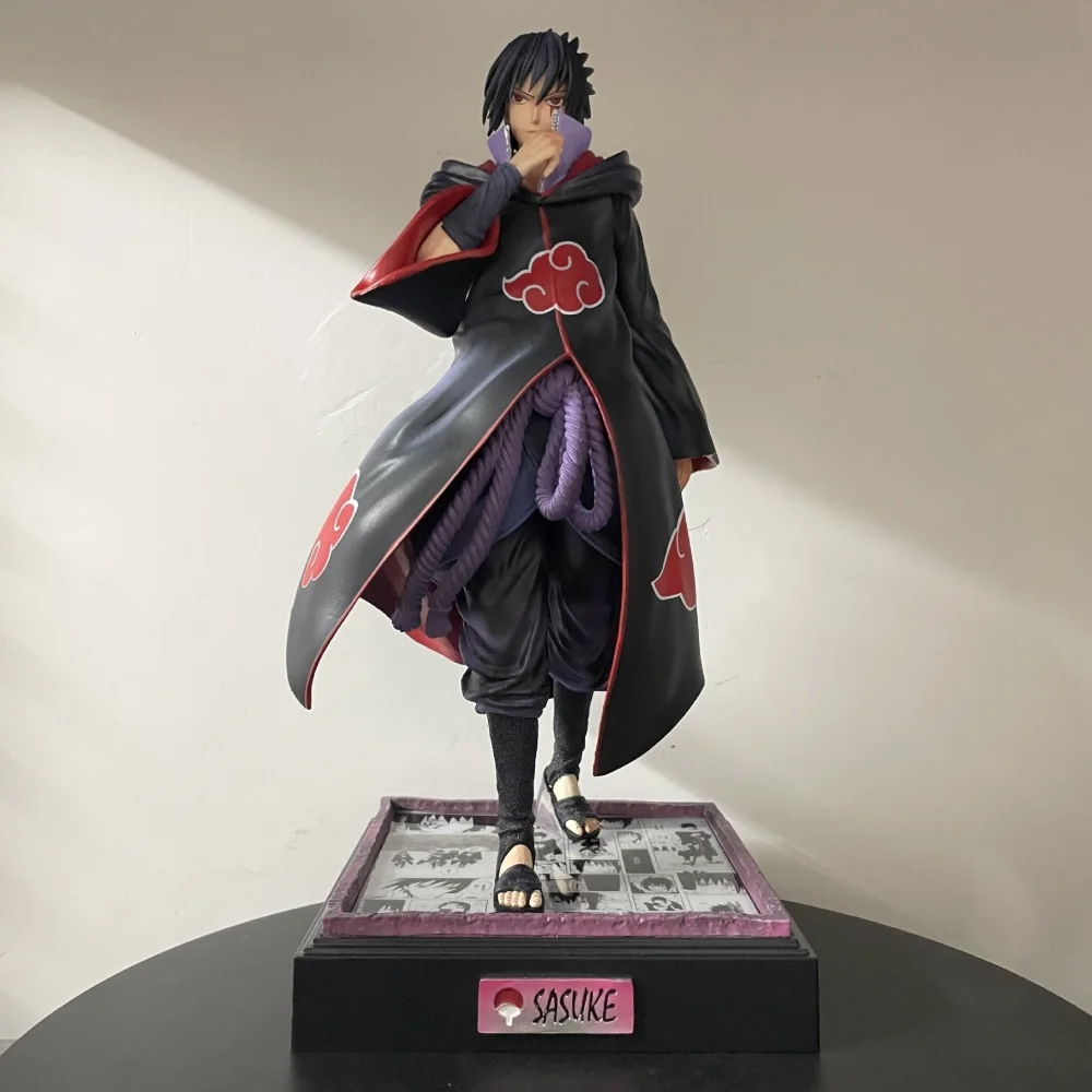 

Аниме-фигурка Наруто Учиха Саске GK Nirvana 3.0 Ver, коллекционная модель из ПВХ, 35 см