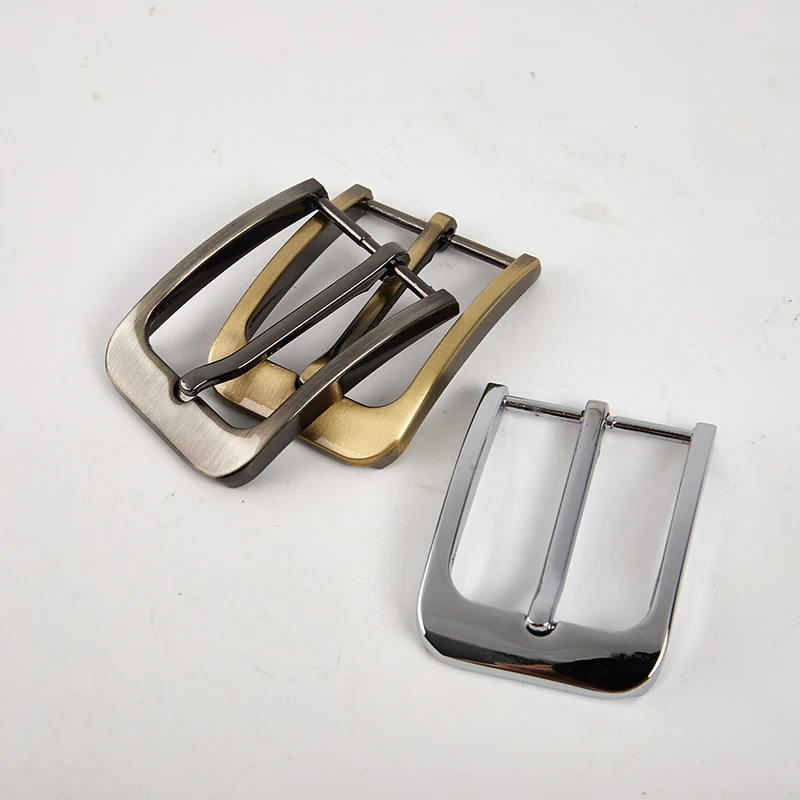 40 mm Zinc Alloy Men's Casual Belt Buckle End Bar Heel Buckle Single Pin Buckles