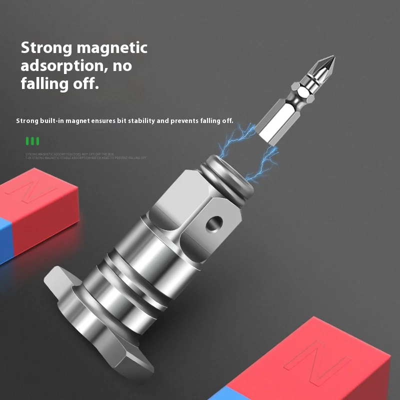 Multifunctional Electric Drill Set Combo Battery Impact Wrench Kit Square Brushless Adapter Tool Parkside T-shaft Gun Shaft Bit