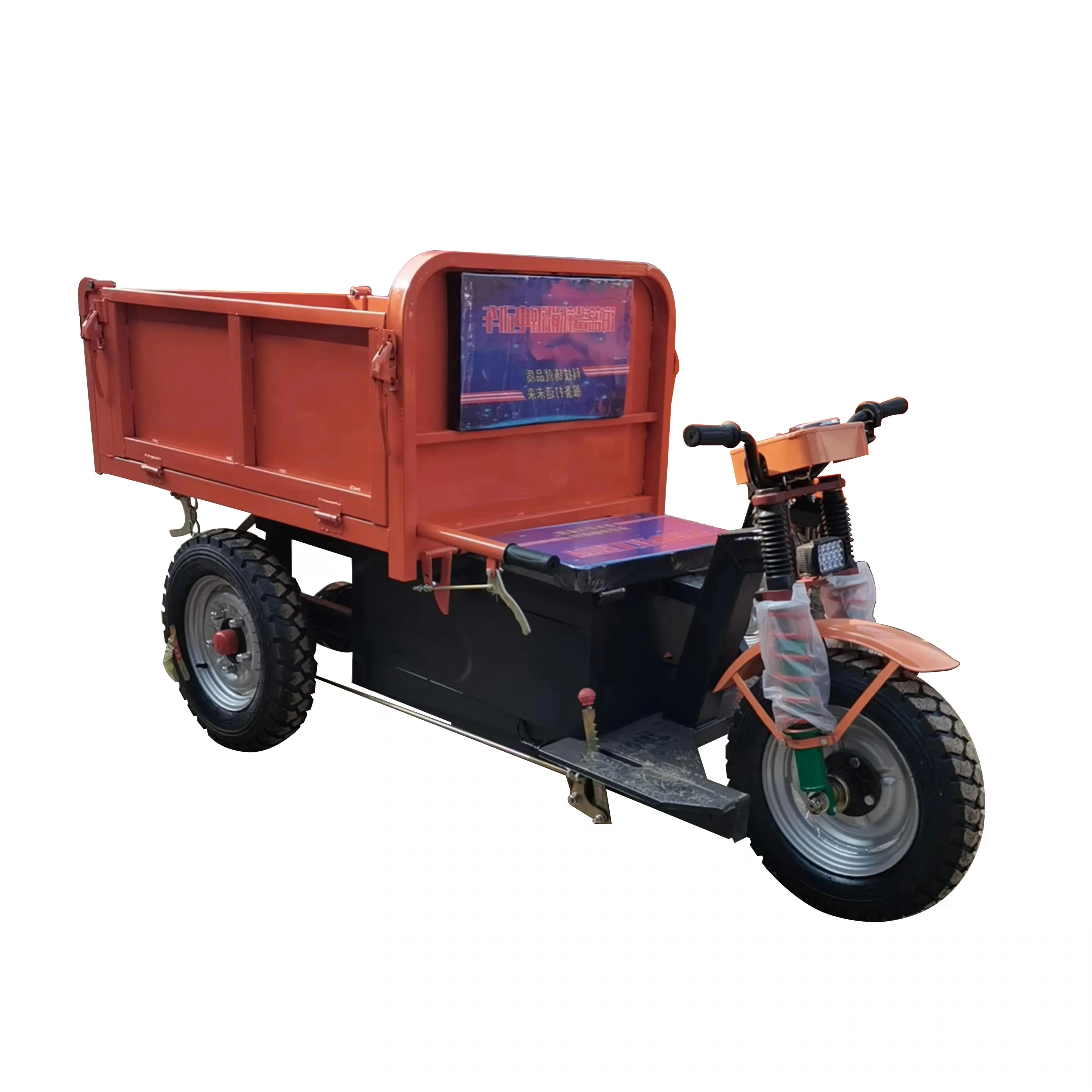 Good quality mini tracked tractor dumper for palm garden transporter