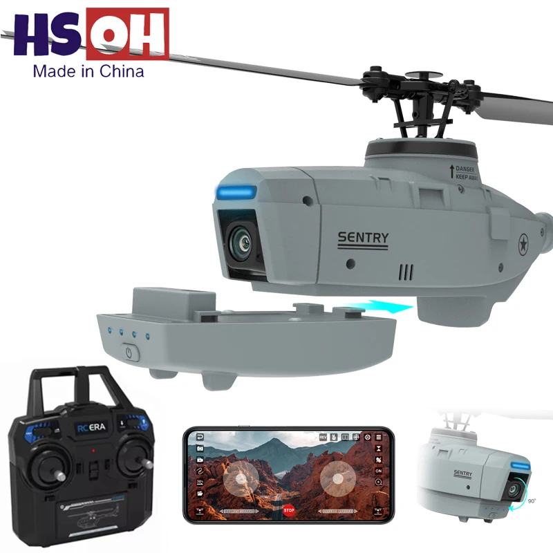 

C127 RC Helicopter RC ERA 6-Axis Gyro Stabilized Flybarless Professional RC Helicopter 4ch Remote Control Aicraft for Adult