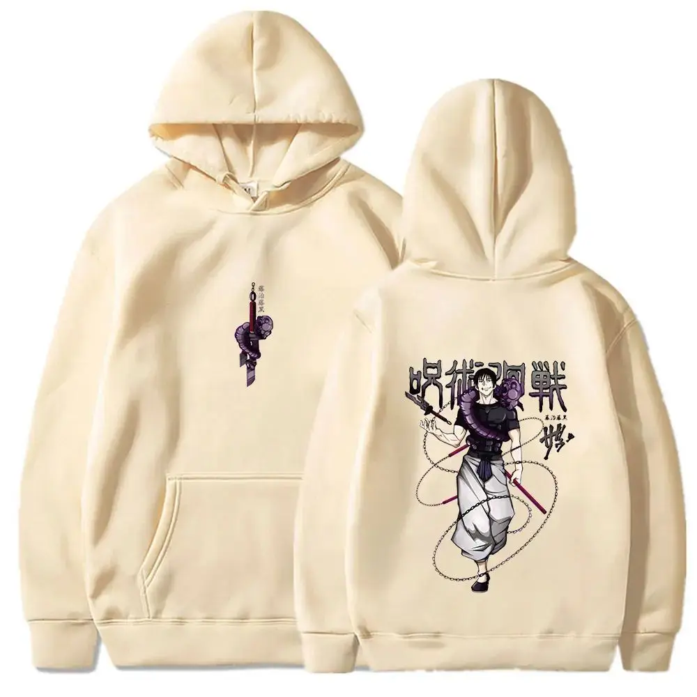 

Толстовка мужская с аниме-принтом, свитшот, уличная одежда в стиле хип-хоп, готический пуловер, одежда для осени и зимы