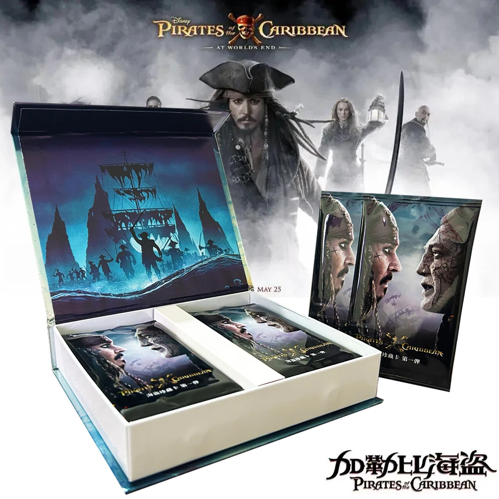 Wholesale Pirates of the Caribbean Card for Child Original Movie Rare Card Luffy Zoro Nami Chopper Bounty Game Collectibles