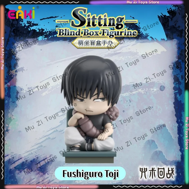 2026 new EAKI Jujutsu Kaisen Figurine Blind Box PVC Anime Action Figure Gojo Satoru Geto Suguru Fushiguro Toji Toy birthday Gift image 3