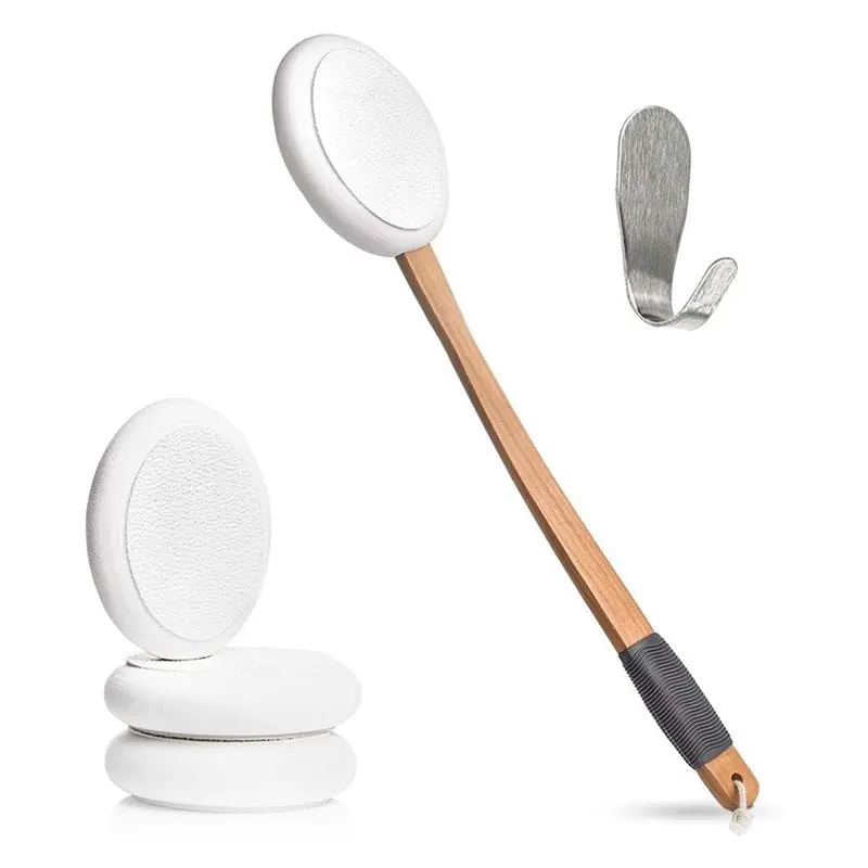 

Аппликатор для автозагара A93G для спины, для нанесения лосьона, крема, солнцезащитного средства, с 1 ручкой, 4 подушечками и 1 крючком, для всех типов кожи