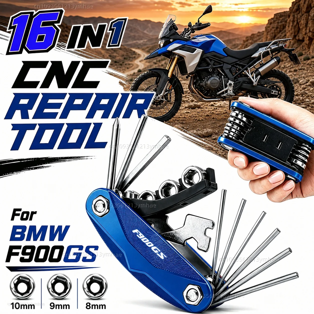 

For BMW F900GS ADVENTURE F 900 GS ADVENTURE F 900GS ADV 2024 2025 Motorcycle Tool Repair Kit Multifunctional Screwdriver Wrench