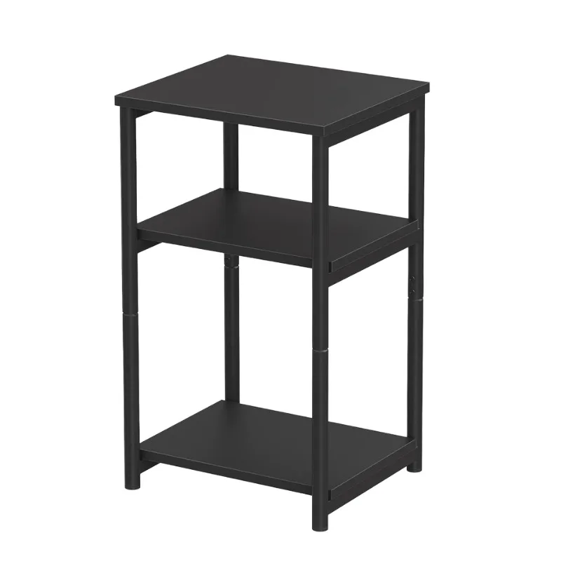 

Convenient Metal Vertical Storage Shelves Easy to Install Kitchen and Living Room Home Organizers