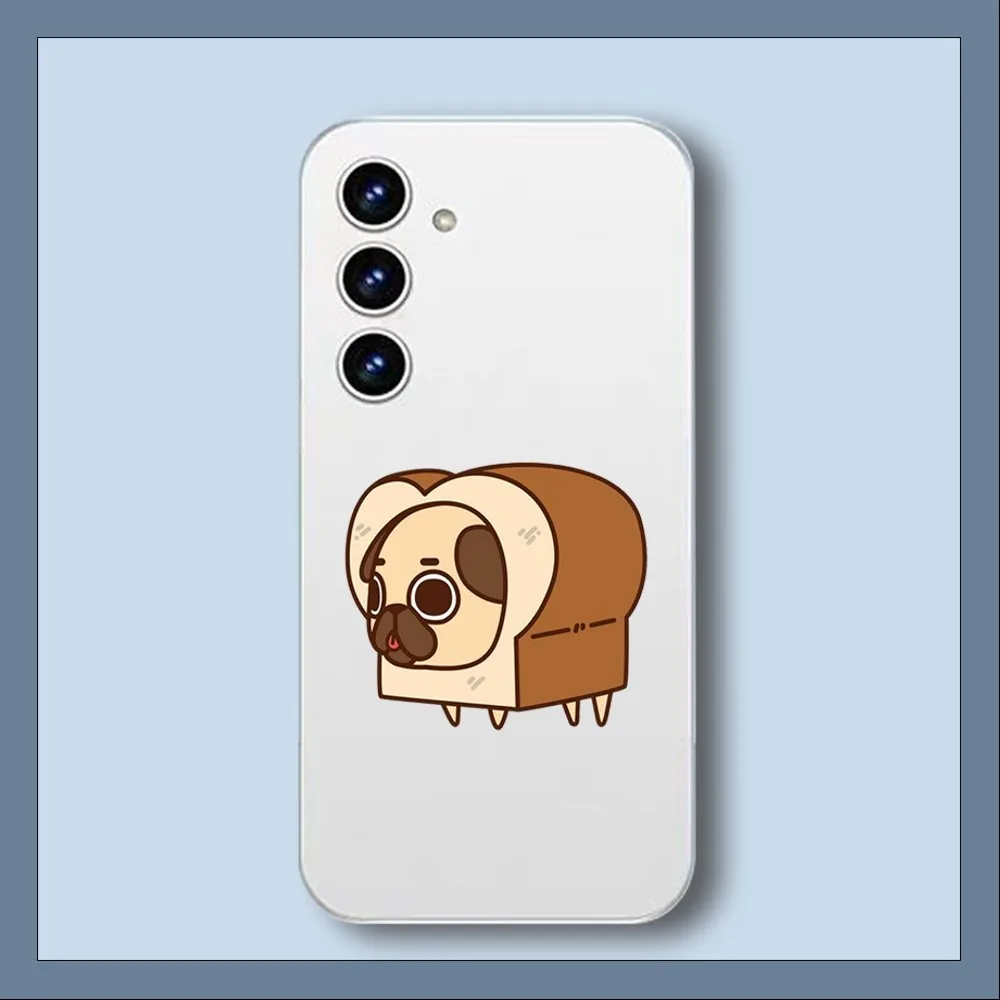 Custodia per telefono cane simpatico cartone animato per Samsung Galaxy A52 A12 A51 S21 Edge S22ULTRA S23 S20LITE Plus Cover Ultra trasparente